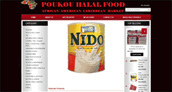 Desktop Screenshot of poukouhalalfood.com